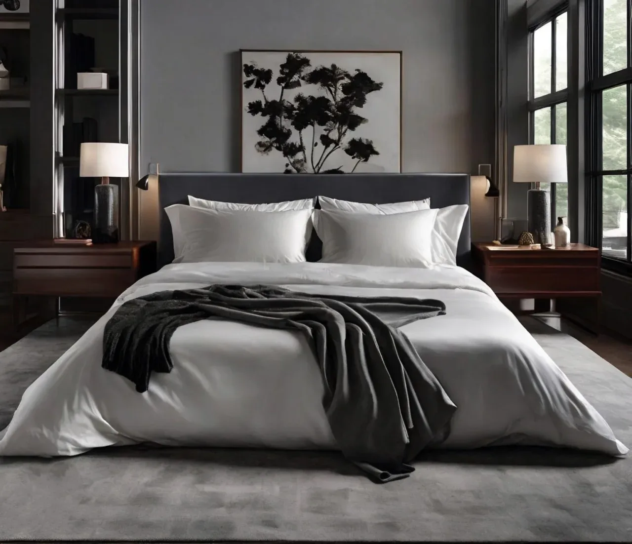 22-momme mulberry silk bedding in a modern bedroom — Delite Luxury